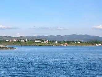 View of Byrknes