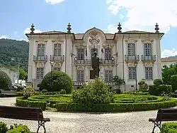 The Neobaroque-style municipal hall