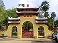 Main gate of Tomb of Lê Văn Duyệt on Vũ Tùng Street