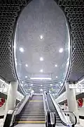 Entrance to the station