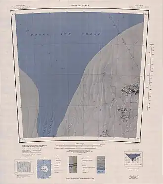 Mouth of the ice stream