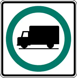 Truck route