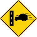 WC-8R Heavy vehicles entering from right