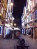 A pedestrian street
