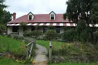 Officers quarters for the penal colony