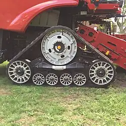 Rubber tracks (Case IH 8240)