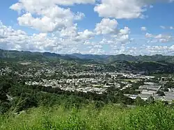 Cayey Pueblo from PR-52