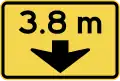 Height restriction marker