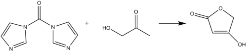 Tetronic acid formation