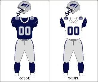 Baltimore Stallions uniforms