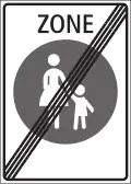 2.59.4a End of pedestrian area (German variant)