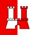 Flag of Morbio Inferiore