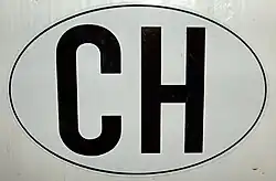 Country tag for Switzerland.
