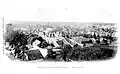 General view of the town on an old postcard