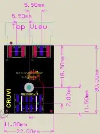 CRUVI PCB template CR99005 22 x 30 LS