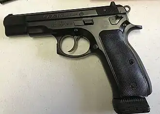 CZ 75BD variant, with 19-round magazine