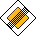 II-3: End of priority road/crossroad