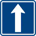 V-6 One-way street