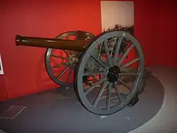 A Spanish built bronze barrelled Modelo 1878.