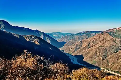 The Chicamocha Canyon
