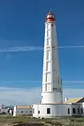 Cabo de Santa Maria Lighthouse on Culatra Island