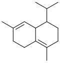 δ-Cadinene, found in cade juniper
