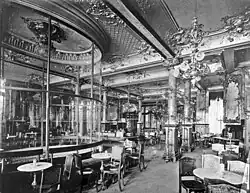 Cafe Bauer, Host room in the firstfloor
