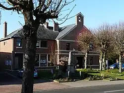 The town hall in Cagnoncles