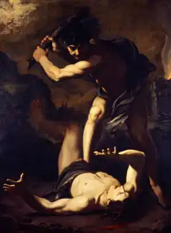 Cain killing Abel, National Galleries of Scotland, Edinburgh