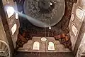 The dome in front of the mihrab