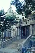 The main entrance of the palace