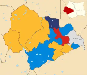 2006 results map