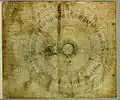 Astronomical calendar from the 1313 atlas of Pietro Vesconte. (Bibliothèque Nationale de France, Paris)
