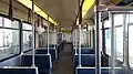Interior of a Calgary Transit U2 AC (#2101)