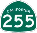 State Route 255 marker