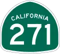 State Route 271 marker