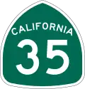 State Route 35 marker
