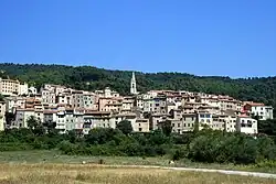 A general view of the village