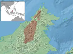 Map of range
