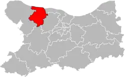 Location of Bayeux