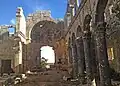 A view from the apse of Cambazlı Church