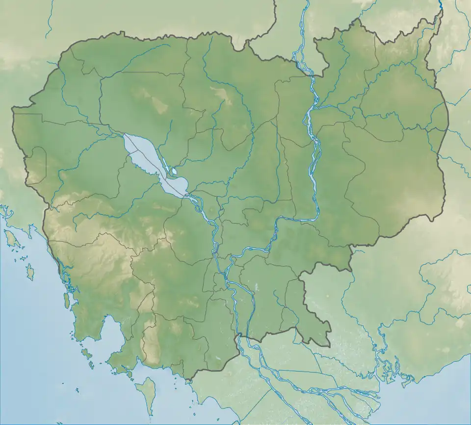 Angkor Wat is located in Cambodia