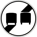 End of prohibition overtaking for trucks