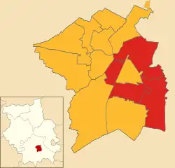 2007 results map