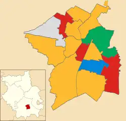 2008 results map