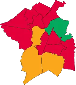 2022 results map