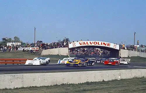 Can-Am at Edmonton International Speedway 1973.