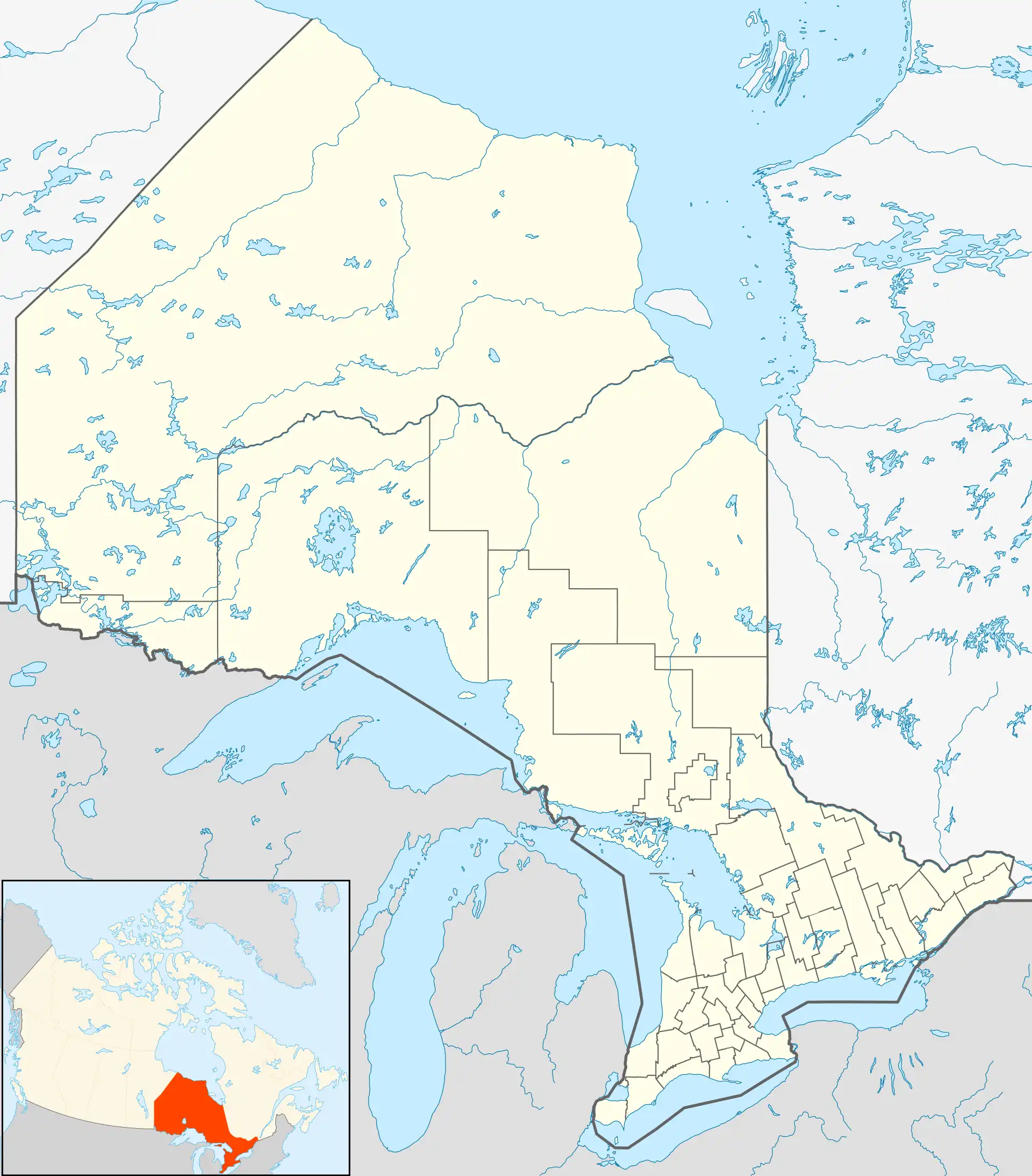Greater Sudbury is located in Ontario