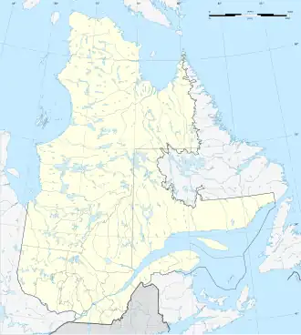 Rochers aux Oiseaux is located in Quebec