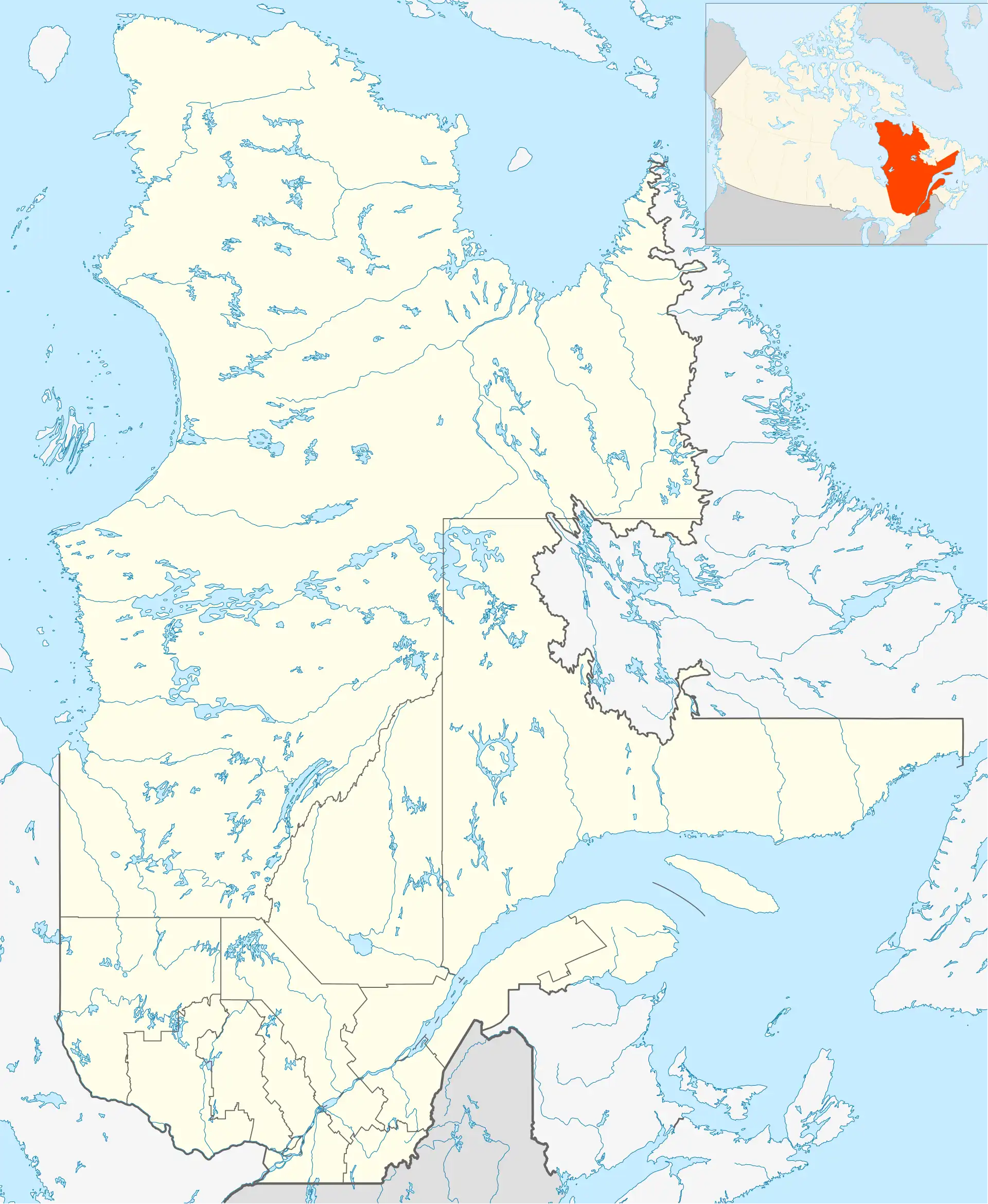Ivujivik is located in Quebec